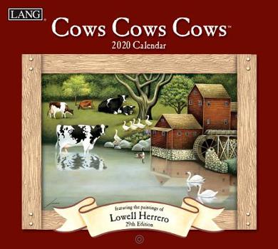 Calendar Cows Cows Cows: 2020 Wall Calendar Book