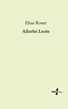 Paperback Allerlei Leute [German] Book