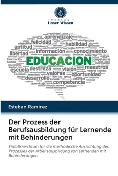 Paperback Der Prozess der Berufsausbildung für Lernende mit Behinderungen [German] Book