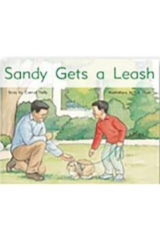 Paperback Sandy Gets a Leash: Leveled Reader Bookroom Package Yellow (Levels 6-8) Book