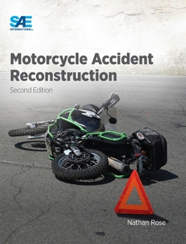 Hardcover Motorcycle Accident Reconstruction Book