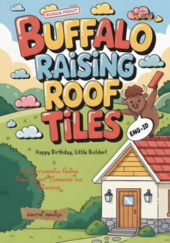 Paperback Buffalo Raising Roof Tiles: A Heartwarming Animal Fable About Teamwork and Kindness Book