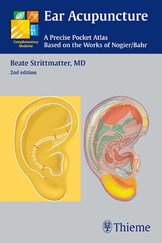 Paperback Ear Acupuncture: A Precise Pocket Atlas, Based on the Works of Nogier/Bahr Book