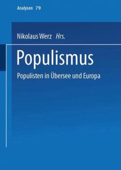 Paperback Populismus: Populisten in Übersee Und Europa [German] Book