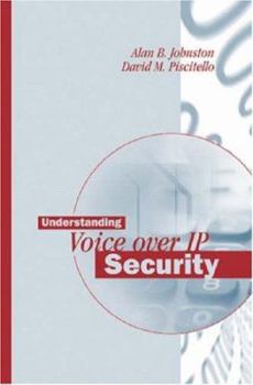 Hardcover Understanding Voice-Over IP Security Book