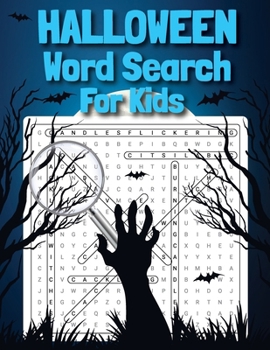 Halloween Word Search for Kids: Word Search Book Activity Book, Halloween Word Searches For Adults