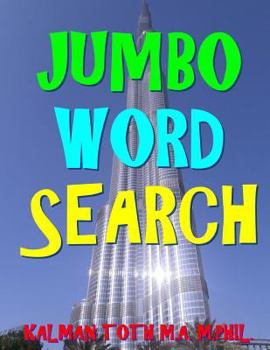 Paperback Jumbo Word Search: 133 Jumbo Print Themed Word Search Puzzles Book