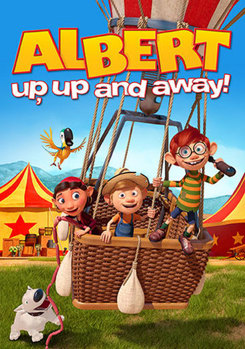 DVD Albert: Up, Up & Away Book