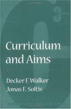 Paperback Curriculum and Aims Book