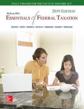 Hardcover MCGRAW-HILL'S ESSEN.OF FED.TAX.2019 Clean: Limited cribbing or fill-in's@ DUE 5/18,CLN @ Book