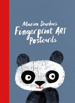 Paperback Fingerprint Art Postcards Book
