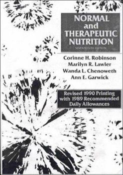Paperback Normal and Therapeutic Nutrition Book