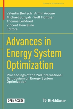 Paperback Advances in Energy System Optimization: Proceedings of the 2nd International Symposium on Energy System Optimization Book