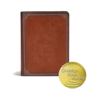 Imitation Leather CSB Ancient Faith Study Bible, Tan Leathertouch: Black Letter, Church Fathers, Study Notes and Commentary, Ribbon Marker, Sewn Binding, Easy-To-Read B Book