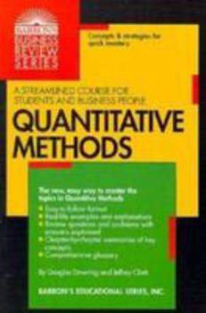 Paperback Quantitative Methods Book