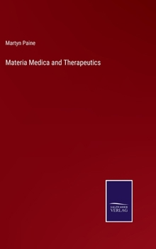 Hardcover Materia Medica and Therapeutics Book