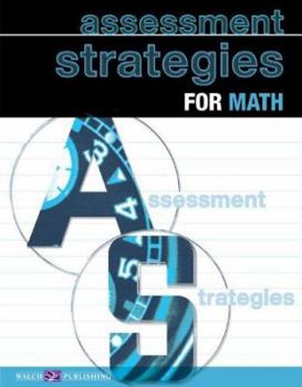 Paperback Assessment Strategies for Math Book