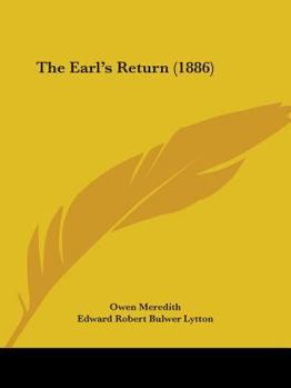 Paperback The Earl's Return (1886) Book