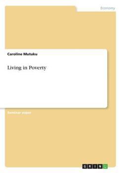Paperback Living in Poverty Book