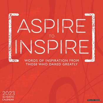 Calendar Aspire to Inspire 2023 Wall Calendar Book