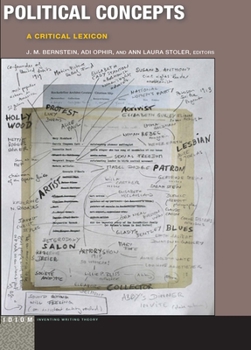 Political Concepts: A Critical Lexicon - Book  of the Idiom: Inventing Writing Theory