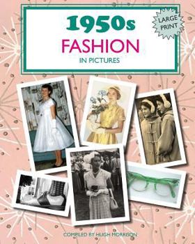 Paperback 1950s Fashion in Pictures: Large print book for dementia patients Book