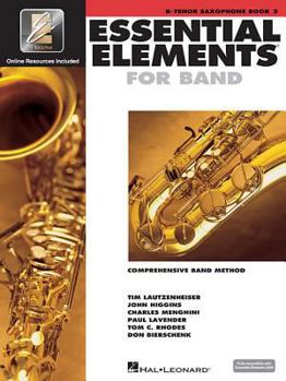 Paperback Essential Elements for Band BB Tenor Saxophone - Book 2 with Eei (Book/Online Audio) Book