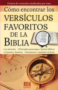 Paperback Como Encontrar Versiculos Favoritos de La Biblia [Spanish] Book