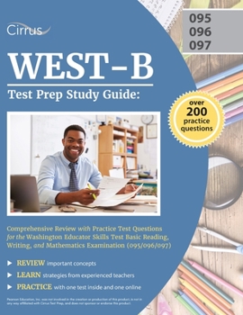 Paperback WEST-B Test Prep Study Guide Book