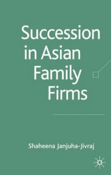 Hardcover Succession in Asian Family Firms Book