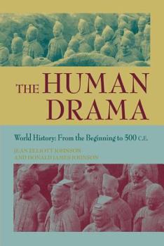 Paperback The Human Drama: World History Book