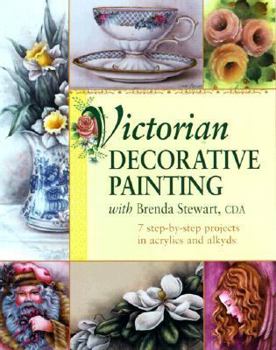 Paperback Victorian Decorative Painting with Brenda Stewart, CDA Book