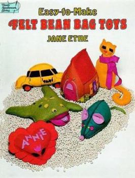 Paperback Easy-to-Make Felt Bean Bag Toys Book
