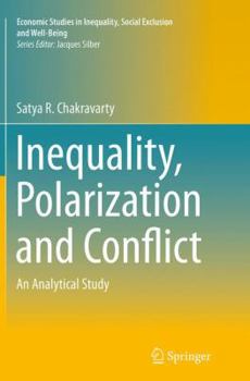 Paperback Inequality, Polarization and Conflict: An Analytical Study Book