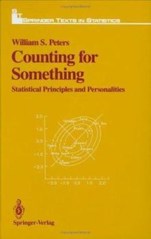Hardcover Counting for Something: Statistical Principles and Personalities Book