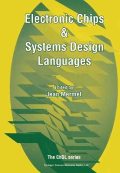 Hardcover Electronic Chips & Systems Design Languages Book