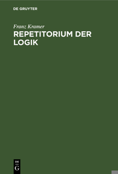 Hardcover Repetitorium Der Logik [German] Book