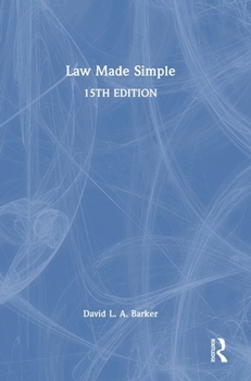 Hardcover Law Made Simple Book