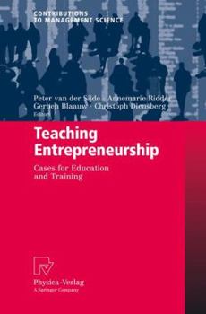 Paperback Teaching Entrepreneurship: Cases for Education and Training Book