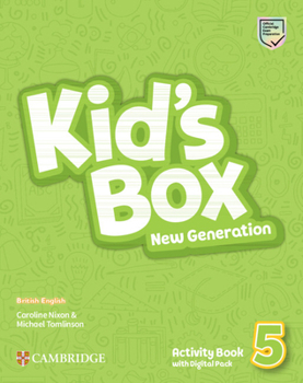 Paperback Kid's Box New Generation Level 5 Activity Book with Digital Pack British English Book