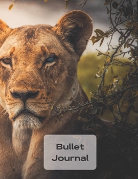 Paperback Bullet Journal: Animal - Dot Journaling 110 pages - Size A4 - notebook 8.5" x 11" Dotted paper A102 Book