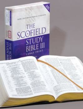 Bonded Leather Scofield Study Bible III-NIV-Large Print [Large Print] Book