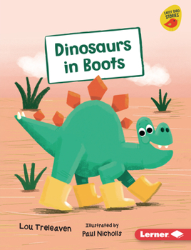 Library Binding Dinosaurs in Boots Book