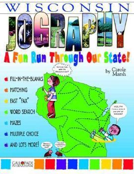 Paperback Wisconsin Jography!: A Fun Run Through Our State! Book