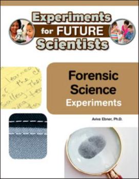 Hardcover Forensic Science Experiments Book