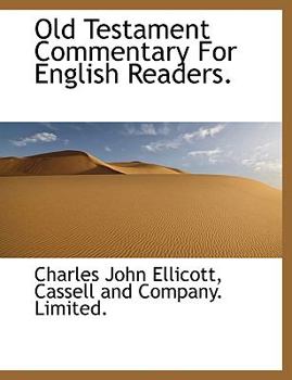 Old Testament Commentary for English Readers