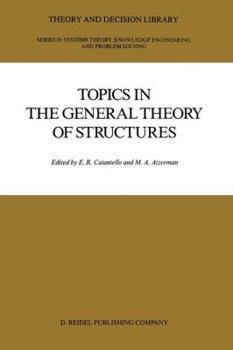 Hardcover Topics in the General Theory of Structures Book