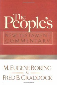 Hardcover The People's New Testament Commentary Book