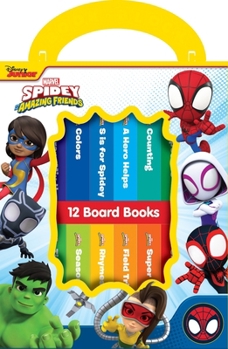 Board book Disney Junior Marvel Spidey and His Amazing Friends: 12 Board Books Book