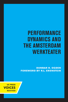 Paperback Performance Dynamics and the Amsterdam Werkteater Book